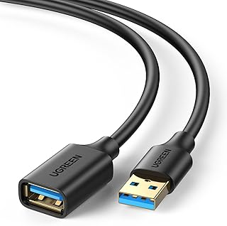 Ugreen USB 3.0 uzatma kablosu Uzatma kablosu USB 3.0 Kart okuyucu, klavye, USB bellek, harici sabit disk, USB hub, yazıcı, tarayıcı, kamera için A erkek - A dişi. (1m) — %50 İndirim | Amazon TR Fırsatı