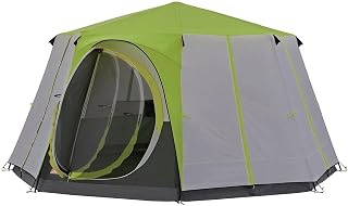 Coleman Büyük pencereli Octagon, 360° çepeçevre bakış, sağlam çelik çubuk konstrüksiyonu, tamamen entegre zemin brandası, kolay kurulum,%100 su geçirmez — %20 İndirim | Amazon TR Fırsatı