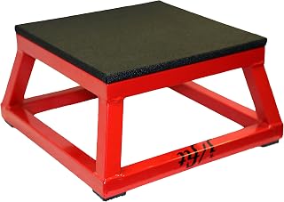 JFIT Plyometric Atlama Kutusu – 6″, Kırmızı/Siyah — %33 İndirim | Amazon TR Fırsatı