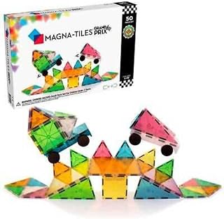 MAGNA-TILES Grand Prix Manyetik Yapı Oyuncağı, 50 Parça — %43 İndirim | Amazon TR Fırsatı