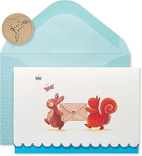 Zarflı Papirüs Boş Kartlar, Tavşan ve Sincap (14 Sayım) (5106664) — %32 İndirim | Amazon TR Fırsatı