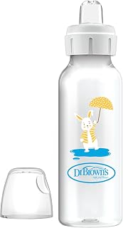 Dr. Brown’s 8 oz/250 ml PP Dar Ağız + Sippy Biberon Bardak, Tavşan, Tekli Paket — %23 İndirim | Amazon TR Fırsatı