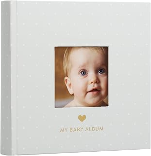 Pearhead Bebek Fotoğraf Albümü, Yeni ve Bekleyen Ebeveynler için Hatıra Kitabı, Cinsiyetsiz Bebek Aksesuarı, Baby Shower için İdeal Hediye, 200 Resim Tutar, Gri ve Beyaz Puantiyeli — %40 İndirim | Amazon TR Fırsatı