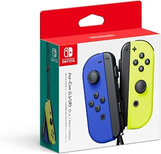 Nintendo-Nintendo Mavi / Neon Sarı Joy-Con (L-R) – Anahtarı — %21 İndirim | Amazon TR Fırsatı