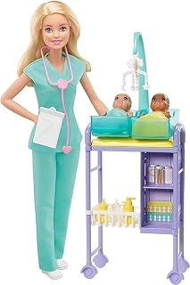 Barbie ve Meslekleri Oyun Seti – Bebek Doktoru, Sarı Saçlı DHB63 – GKH23 — %26 İndirim | Amazon TR Fırsatı