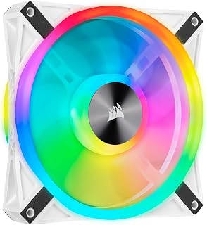 Corsair iCUE QL140 RGB, 140 mm x 25mm RGB LED PWM Fan (Maksimum hız 1250 RPM’ye kadar)- tek ünite, Beyaz — %33 İndirim | Amazon TR Fırsatı