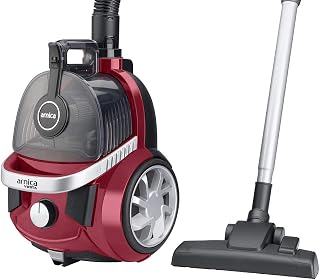 Arnica ET14450 Vesta Cyclon 750W Toz Torbasız Elektirikli Süpürge, Kırmızı — %53 İndirim | Amazon TR Fırsatı
