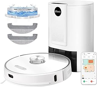 Ultenic T10 Otomatik Çöp İstasyonlu Robot Süpürge, 3000Pa, Beyaz — %34 İndirim | Amazon TR Fırsatı