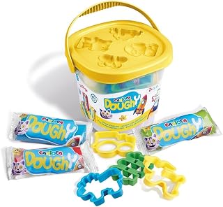 CARIOCA Doughy 2 yaş için kalıplama macunu seti 3 renk ve 4 kalıp — %60 İndirim | Amazon TR Fırsatı