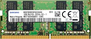 Samsung 16 GB DDR4 3200 MHz SODIMM PC4-25600 CL22 2Rx8 1.2 V 260pin SO-DIMM dizüstü bilgisayar dizüstü bilgisayar RAM hafıza modülü M471A2K43DB1-CWE — %76 İndirim | Amazon TR Fırsatı