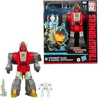 Transformers Toys Studio Series 86-07 Leader Class The Transformers: The Movie 1986 Dinobot Slug Aksiyon Figürleri, 8 Yaş ve Üzeri, 8,5 inç