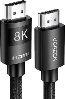 UGREEN 8K HDMI 2.1 Kablo 3D eARC HDCP 2.2/2.3 PC için PS5/PS4 Soundbar HDTV(1m) — %53 İndirim | Amazon TR Fırsatı