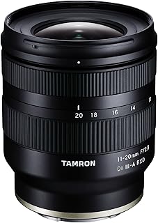 TAMRON B060 11-20 mm F/2.8 Di III-A RXD, Sony E-Mount (APS-C) için objektif, siyah, geniş açılı — %39 İndirim | Amazon TR Fırsatı