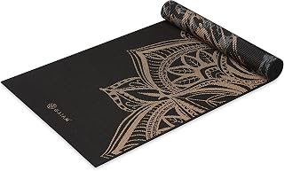 Gaiam Yoga Mat – Premium 6mm Print Reversible Extra Thick Non Slip Exercise & Fitness Mat for All Types of Yoga, Pilates & Floor Workouts (68″ x 24″ x 6mm Thick) — %37 İndirim | Amazon TR Fırsatı