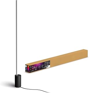 Philips Hue Gradient Signe Akıllı Led Zemin Işığı, Lambader, Siyah – 25.000 Saat Ampul Kullanım Ömrü — %21 İndirim | Amazon TR Fırsatı