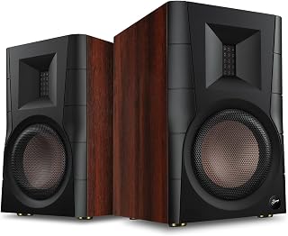 HiVi-Swans D100 4″ Bluetooth Hoparlör Seti – TV/Pikap/PC/Monitör için Aktif Masaüstü Stereo Hoparlörler – 4 inç Yakın Alan Bilgisayar Hoparlörleri 62w RMS – Ahşap Desenli (Çift) — %36 İndirim | Amazon TR Fırsatı