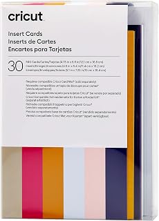 Cricut Insert Cards | Sensei | 12,1 cm x 16,8 cm (Cricut – Boyut R40) | 30’lu paket | Cricut kart matı ile kullanım için – 2 x 2 — %35 İndirim | Amazon TR Fırsatı