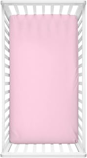 dauyavv Bebek Çarşafları Süper Yumuşak Esnek Yatak Seti Erkek ve Kız Çocukları İçin Yenidoğan 621 (Renk: Pembe, Boyut: 130 * 70 * 22 cm) — %25 İndirim | Amazon TR Fırsatı
