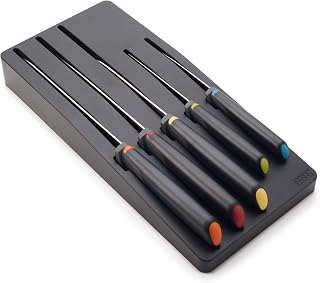 Joseph Joseph Elevate Knives Store 10545 bıçak seti, 5 parça, çekmeceye yerleştirmek için saklama tepsili — %22 İndirim | Amazon TR Fırsatı