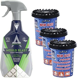 Astonish Küf Temizleyici 750 Ml + 200 G Nem Alıcı 3 Adet — %27 İndirim | Amazon TR Fırsatı
