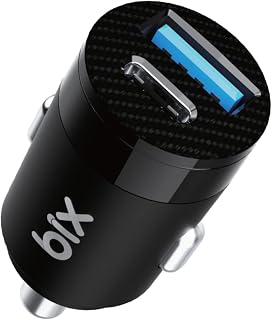 Bix BXAC65C 65W PD Type-C & 18W USB-A Girişli Çift Portlu Hızlı Şarj Özellikli Araç İçi Şarj Cihazı Siyah — %38 İndirim | Amazon TR Fırsatı
