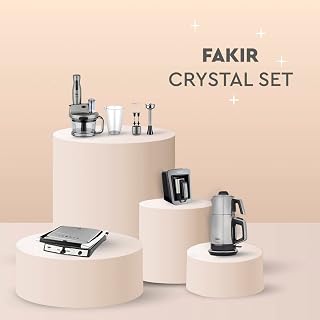 Fakir Crystal Set Silver Stone — %27 İndirim | Amazon TR Fırsatı