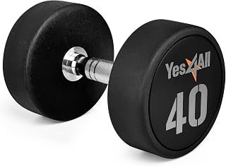 Yes4All Üretan Dambıl Kaymaz Tırtıllı Kulplu 5-50 lb Kas Yapısı için – Ayrı Satılır — %45 İndirim | Amazon TR Fırsatı