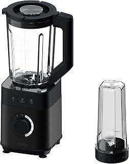 Haier I-Master Blender Serisi 5, Ice Crush Fonksiyonu, Smoothie, 5 Değişken Hızlı, Otomatik Temizleme, 1,7 L Cam Sürahi, Personal Jug 0.6 1200 W [Siyah] — %29 İndirim | Amazon TR Fırsatı
