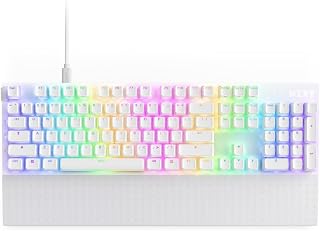NZXT İşlev 2 | KB-001NW-US | Tam Boy Optik Oyun Klavyesi | 8K Yoklama Hızı | Doğrusal Optik Anahtarlar | Ayarlanabilir Çalıştırma | Çift Atışlı PBT Tuş Kapakları | RGB | Çalışırken Değiştirilebilir |