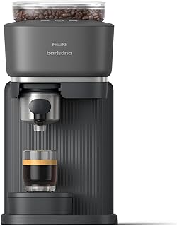 Philips Baristina Espresso Makinesi – Gerçek Espresso, Tam Kolaylık – Kompakt – 16 Bar Basınç – Entegre Öğütücü – Siyah Makine, Siyah Filtre Tutuculu (BAR300/60) — %21 İndirim | Amazon TR Fırsatı