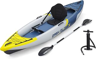 Bestway 11′ x 36″ x 12″/3,35m x 92cm x 30cm Dash Elite X1 Kayak Seti — %29 İndirim | Amazon TR Fırsatı