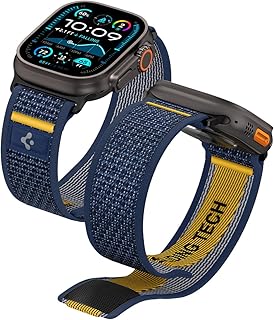 Spigen Apple Watch 49/46mm Ultra 4/3/2/1 / Seri 12/11/10 ile Uyumlu Kordon Kayış Band Athlex Air Active Navy – AMP09036 — %20 İndirim | Amazon TR Fırsatı