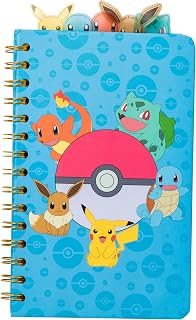 Silver Buffalo Pokemon Başlangıçlar ve Eevee 8 “x 5” Spiral Sekmeli Defter — %35 İndirim | Amazon TR Fırsatı