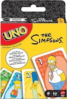 Çocuklar, yetişkinler, aileyle bir araya gelinen akşamlar, partiler, seyahatler ve kamplara uygun, diziden ilham alan koleksiyonluk Mattel UNO Simpsons Kartlar, JHB16 — %22 İndirim | Amazon TR Fırsatı