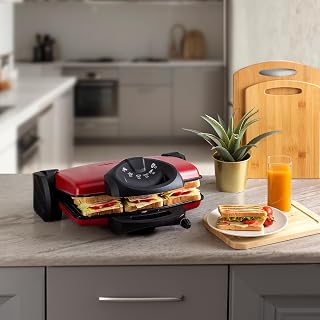 Aryıldız Contact Grill Tost Makinesi Kırmızı — %23 İndirim | Amazon TR Fırsatı