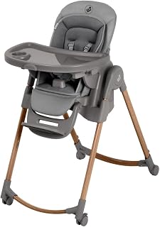 Maxi-Cosi Minla Plus 6’sı Bir Arada Ahşap Görünümlü 4 Tekerlekli Mama Sandalyesi Elegance Graphite — %21 İndirim | Amazon TR Fırsatı