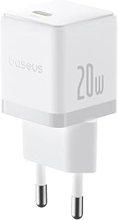 Baseus 20W Hızlı Şarj Cihazı, Palm 1C USB-C Duvar Adaptörü, BCT Soğutma Teknolojisi ve Akıllı Çip Koruması, Kompakt Şarj Başlığı, Beyaz — %25 İndirim | Amazon TR Fırsatı