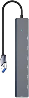 Coverzone 5Gbps Çoklayıcı Adaptör 7 in 1 USB-A To USB, Power/Güç Destekli, PC Bilgisayar Uyumlu Çevirici Adaptör Çok Portlu Çoklayıcı 7 in 1 USB-A HUB Gri Renk (ZR781 – USB) — %39 İndirim | Amazon TR Fırsatı