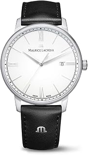 Maurice Lacroix EL1118-SS001-110-2 Erkek Siyah Deri 40 mm Saat — %23 İndirim | Amazon TR Fırsatı