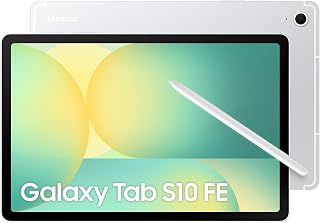 Samsung Galaxy Tab S10 FE, Wi-Fi Android Tablet, 8GB RAM, 128GB Depolama, 10.9 İnç, 90Hz Ekran, S Pen Dahil, IP68, 8000mAh Batarya, Gümüş (Samsung Türkiye Garantili) — %24 İndirim | Amazon TR Fırsatı