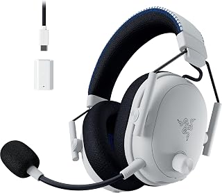 Razer BlackShark V3 Pro for PlayStation – Kablosuz Aktif Gürültü Engelleme E-spor Kulaklığı ANC – TriForce 50mm Sürücüler – HyperSpeed 2,4 GHz – THX Spatial Audio – PS5/PC | Beyaz — %36 İndirim | Amazon TR Fırsatı