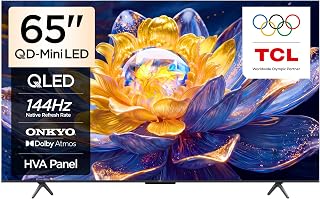 TCL 65 inç Akıllı TV 65Q6C 4K QD-Mini LED Renkli Quantum Crystal HDR10+ Oyun Google TV, 144Hz Doğal Yenileme Hızı, ONKYO 2.1 Hi-Fi Ses Sistemi, Dolby Atmos, Yapay Zekâ Modu, Game Master — %25 İndirim | Amazon TR Fırsatı