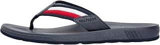 TOMMY HILFIGER TOMMY HILFIGER Erkek Marka Logolu Günlük Kullanıma Uygun Mavi Terlik FM0FM05803 0GY — %25 İndirim | Amazon TR Fırsatı
