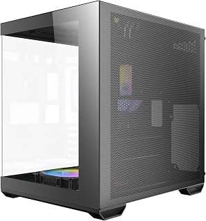 Antec CX60M ARGB Black Mikro-ATX Oyuncu Kasası, 270 Derece Panoramik Temperli Cam, 3 Adet 120mm ARGB Fan Dahil, Siyah — %29 İndirim | Amazon TR Fırsatı
