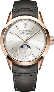 Raymond Weil Moon Phase Freelancer Saat ve Deri Kayış, 2766-PC5-64001. — %23 İndirim | Amazon TR Fırsatı