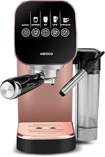 Karaca MyCaffe Barista S20 Entegre Süt Hazneli Otomatik Espresso ve Latte Makinesi Copper 900 ml 1360W — %33 İndirim | Amazon TR Fırsatı