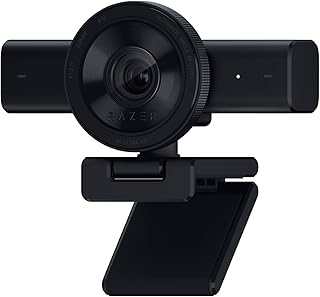 Razer Kiyo V2 – AI Destekli Otomatik Çerçeveleme Özelliğine Sahip 4K 30 FPS Kamerası – Tek Tıkla Görüntü İyileştirme – Yüksek Dinamik Aralık – Geniş Açı Lens – OBS ve Xsplit | Siyah — %29 İndirim | Amazon TR Fırsatı