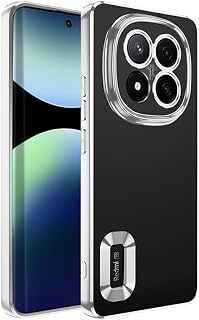 Zore Xiaomi ile uyumlu Redmi Note 14 Pro Plus Kılıf Kamera Korumalı Logo Gösteren Zore Omega Kapak Gümüş — %25 İndirim | Amazon TR Fırsatı