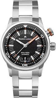 Maurice Lacroix ML-PT6248SS002331-1 Erkek Kol Saati İsviçre Premium Metalik Gri — %23 İndirim | Amazon TR Fırsatı