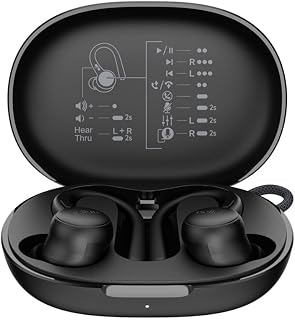 Belkin SoundForm ActiveFit Kablosuz Kulaklıklar, Dahili Mikrofon, USB-C Hızlı Şarj, 36 Saat Pil Ömrü, IP54 Suya Dayanıklılık Siyah — %25 İndirim | Amazon TR Fırsatı
